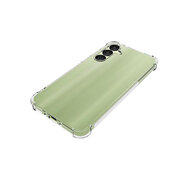 Samsung Galaxy A35 Hoesje - MobyDefend Transparante Shockproof TPU Backcover - Verstevigde Hoeken - Volledig Doorzichtig