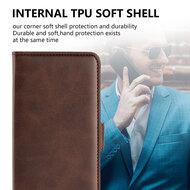 OnePlus Nord 2T Hoesje - MobyDefend Luxe Wallet Book Case (Sluiting Zijkant) - Zwart