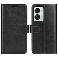 OnePlus Nord 2T Hoesje - MobyDefend Wallet Book Case (Sluiting Achterkant) - Zwart