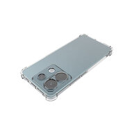Xiaomi Redmi Note 13 Pro Plus Hoesje - MobyDefend Transparante Shockproof TPU Backcover - Verstevigde Hoeken - Volledig Doorzichtig