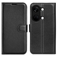 OnePlus Nord 3 Hoesje - MobyDefend Kunstleren Wallet Book Case (Sluiting Voorkant) - Zwart