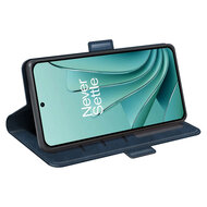 OnePlus Nord 3 Hoesje - MobyDefend Luxe Wallet Book Case (Sluiting Zijkant) - Blauw