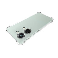 OnePlus Nord 3 Hoesje - MobyDefend Transparante Shockproof TPU Backcover - Verstevigde Hoeken - Volledig Doorzichtig