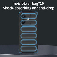 Oppo A60 5G  / Oppo A40 / Oppo A40m Hoesje - MobyDefend TPU Gripcase - Paars