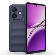 Oppo A60 5G  / Oppo A40 / Oppo A40m Hoesje - MobyDefend TPU Gripcase - Blauw