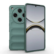 Oppo Find X8 Pro Hoesje - MobyDefend TPU Gripcase - Groen