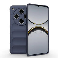 Oppo Find X8 Pro Hoesje - MobyDefend TPU Gripcase - Blauw