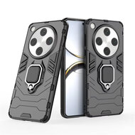 Oppo Find X8 Pro Hoesje - MobyDefend Dubbelgelaagde Pantsercase Met Standaard - Zwart