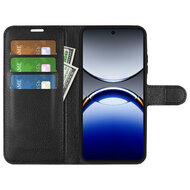 Oppo Find X8 Pro Hoesje - MobyDefend Kunstleren Wallet Book Case (Sluiting Voorkant) - Zwart