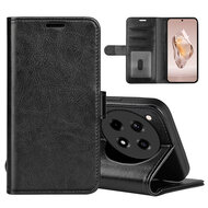 OnePlus 12R Hoesje - MobyDefend Wallet Book Case (Sluiting Achterkant) - Zwart