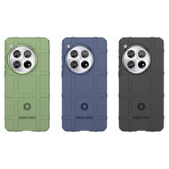 OnePlus 12 Hoesje - Mobydefend Rugged Shield TPU Backcover - Zwart