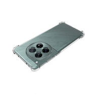 OnePlus 12 Hoesje - MobyDefend Transparante Shockproof TPU Backcover - Verstevigde Hoeken - Volledig Doorzichtig