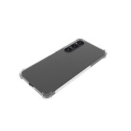 Sony Xperia 1 VI Hoesje - MobyDefend Transparante Shockproof TPU Backcover - Verstevigde Hoeken - Volledig Doorzichtig