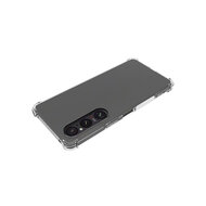 Sony Xperia 1 VI Hoesje - MobyDefend Transparante Shockproof TPU Backcover - Verstevigde Hoeken - Volledig Doorzichtig