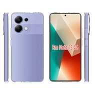Xiaomi Redmi Note 13 4G Hoesje - MobyDefend Transparante TPU Backcover - Volledig Doorzichtig