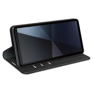 Sony Xperia 10 VI Hoesje - Luxe Wallet Bookcase (Magnetische Sluiting) - Zwart