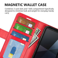 Sony Xperia 10 VI Hoesje - MobyDefend Wallet Book Case (Sluiting Achterkant) - Zwart