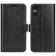 Sony Xperia 10 VI Hoesje - MobyDefend Wallet Book Case (Sluiting Achterkant) - Zwart