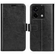 Xiaomi Redmi Note 13 Pro 5G Hoesje - MobyDefend Wallet Book Case (Sluiting Achterkant) - Zwart