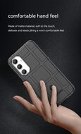Samsung Galaxy S23 FE Hoesje - Mobydefend Rugged Shield TPU Backcover - Zwart