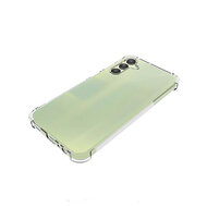 Samsung Galaxy A15 Hoesje - MobyDefend Transparante Shockproof TPU Backcover - Verstevigde Hoeken - Volledig Doorzichtig