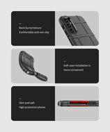Samsung Galaxy A25 Hoesje - Mobydefend Rugged Shield TPU Backcover - Groen
