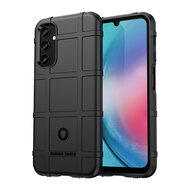 Samsung Galaxy A25 Hoesje - Mobydefend Rugged Shield TPU Backcover - Zwart
