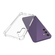 Samsung Galaxy A25 Hoesje - MobyDefend Transparante Shockproof TPU Backcover - Verstevigde Hoeken - Volledig Doorzichtig