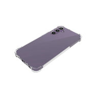 Samsung Galaxy A25 Hoesje - MobyDefend Transparante Shockproof TPU Backcover - Verstevigde Hoeken - Volledig Doorzichtig