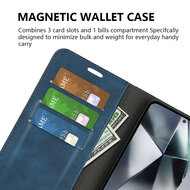 Samsung Galaxy S25 Ultra Hoesje - MobyDefend Luxe Wallet Bookcase (Magnetische Sluiting) - Roze