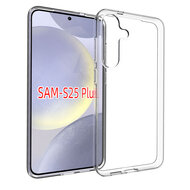 Samsung Galaxy S25 Plus (S25+) Hoesje - MobyDefend Transparante TPU Backcover - Volledig Doorzichtig