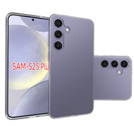 Samsung Galaxy S25 Plus (S25+) Hoesje - MobyDefend Transparante TPU Backcover - Volledig Doorzichtig