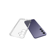 Samsung Galaxy S25 Plus (S25+) Hoesje - MobyDefend Transparante Shockproof TPU Backcover - Verstevigde Hoeken - Volledig Doorzichtig