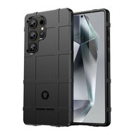 Samsung Galaxy S25 Ultra Hoesje - Mobydefend Rugged Shield TPU Backcover - Zwart