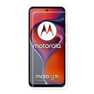 2-Pack Motorola Moto G15 Power Screenprotectors - MobyDefend Case-Friendly Screensavers - Gehard Glas