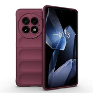 OnePlus 13 Hoesje - MobyDefend TPU Gripcase - Paars