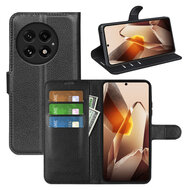 OnePlus 13 Hoesje - MobyDefend Kunstleren Wallet Book Case (Sluiting Voorkant) - Zwart