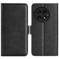 OnePlus 13 Hoesje - MobyDefend Luxe Wallet Book Case (Sluiting Zijkant) - Zwart
