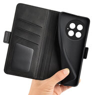 OnePlus 13 Hoesje - MobyDefend Luxe Wallet Book Case (Sluiting Zijkant) - Zwart