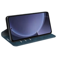 Samsung Galaxy S25 Plus (S25+) Hoesje - MobyDefend Luxe Wallet Bookcase (Magnetische Sluiting) - Blauw