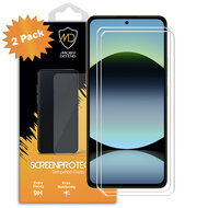 2-Pack Xiaomi Redmi Note 14 4G Screenprotectors - MobyDefend Case-Friendly Screensavers - Gehard Glas