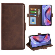 Motorola Moto E15 / G05 Hoesje - MobyDefend Luxe Wallet Book Case (Sluiting Zijkant) - Bruin