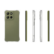 Motorola Moto G15 / G15 Power Hoesje - MobyDefend Transparante Shockproof TPU Backcover - Verstevigde Hoeken - Volledig Doorzichtig