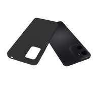 Motorola Moto E15 / G05 Hoesje - MobyDefend TPU Backcover - Mat Zwart