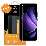 2-Pack Oppo Reno13 Screenprotectors - MobyDefend Case-Friendly Screensavers - Gehard Glas