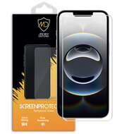 iPhone 16e Screenprotector - MobyDefend Case-Friendly Screensaver - Gehard Glas