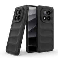 Xiaomi Redmi Note 14 Pro Plus Hoesje - MobyDefend TPU Gripcase - Paars