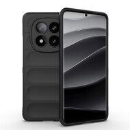 Xiaomi Redmi Note 14 Pro Plus Hoesje - MobyDefend TPU Gripcase - Zwart