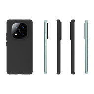 Xiaomi Redmi Note 14 Pro Plus Hoesje - MobyDefend TPU Backcover - Mat Zwart