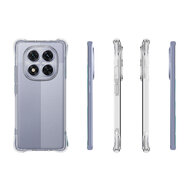Xiaomi Redmi Note 14 Pro 5G Hoesje - MobyDefend Transparante Shockproof TPU Backcover - Verstevigde Hoeken - Volledig Doorzichtig